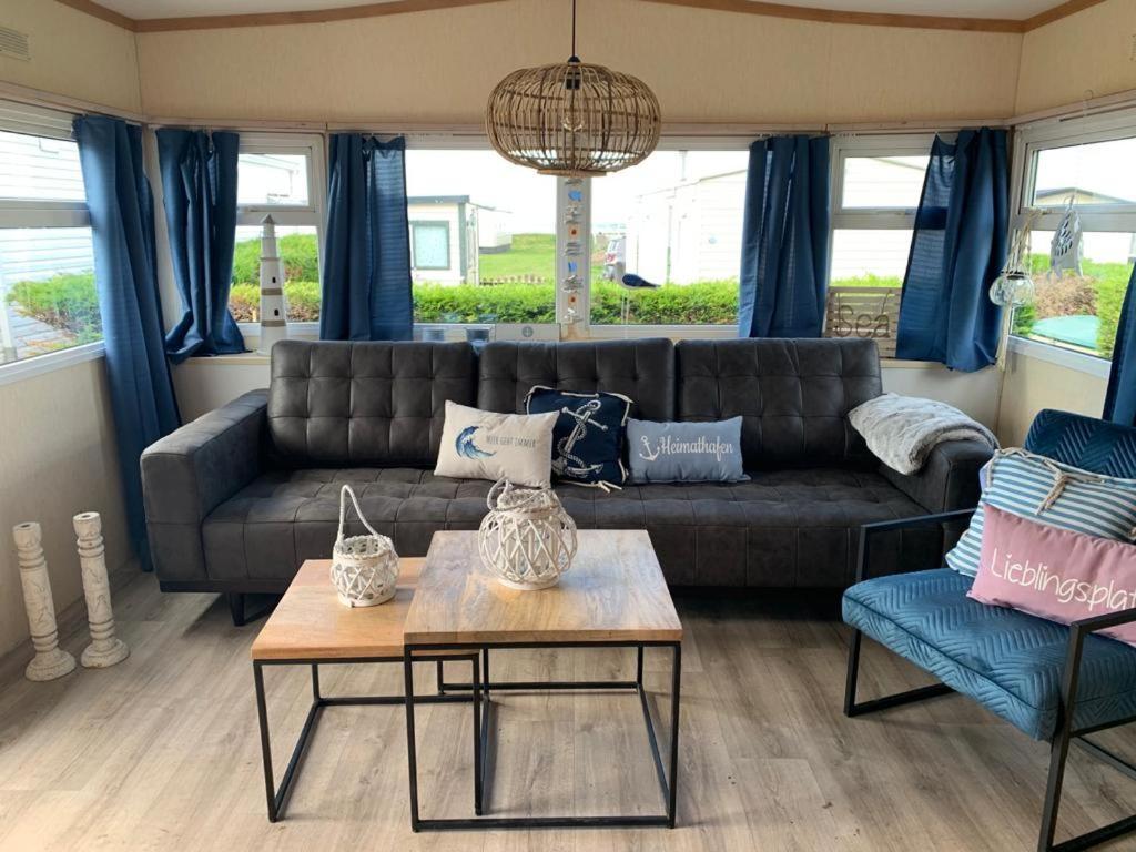 Chalet Seemoewe Direkt Am Wattenmeer Aan De Waddenzee Nordsee 600 Meter Zum Badestrand, Angeln Westerland Exterior photo